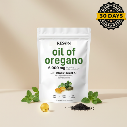 Oil of Oregano + Black Seed Oil Capsules